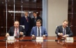 Во Владивостоке в рамках V Восточного экономического форума в присутствии Председателя Совета директоров АО «ОСК» Георгия Полтавченко и Алексея Миллера Президент АО «ОСК» Алексей Рахманов, Генеральный директор ООО «Газпром газомоторное топливо» Олег Мелехин и исполняющий обязанности Генерального директора ООО «Газпромнефть Марин Бункер» Алексей Медведев заключили Меморандум о сотрудничестве и стратегическом партнерстве