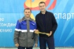 Александр Ван, начальник управления по строительству объектов добычи ООО «Газпром инвест» (слева) и Антон Джалябов, генеральный директор ООО «Газпром добыча Ноябрьск»