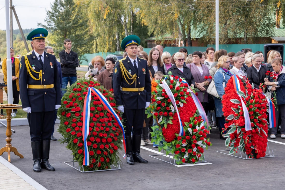 Церемония открытия мемориального комплекса