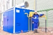 Блочная газовая котельная в аэропорту Победилово
