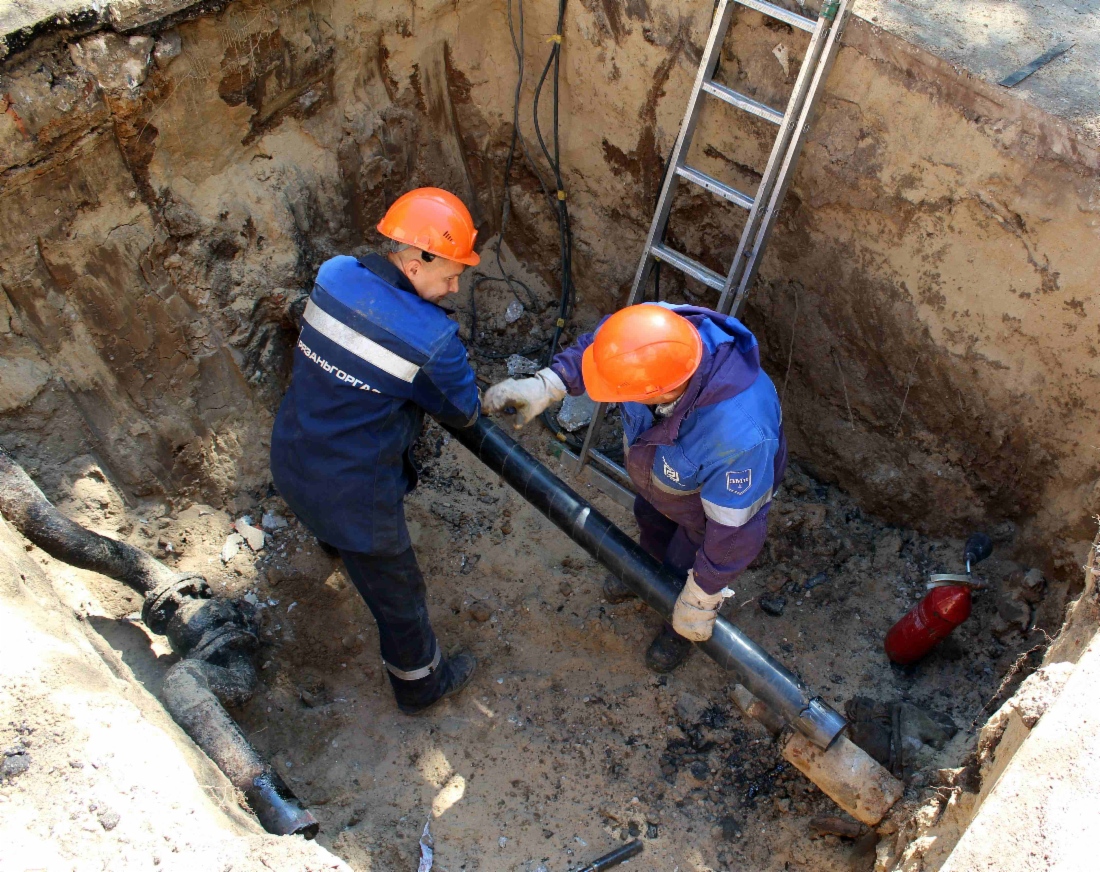 Демонтаж газовых колодцев