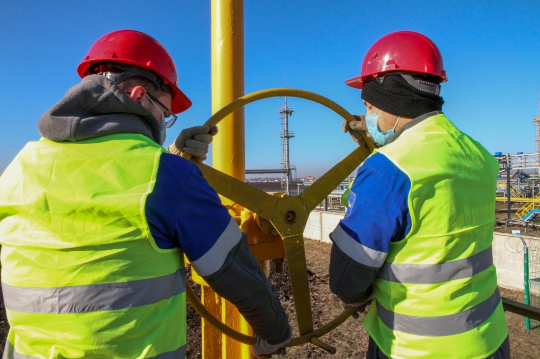 Пуск газопровода