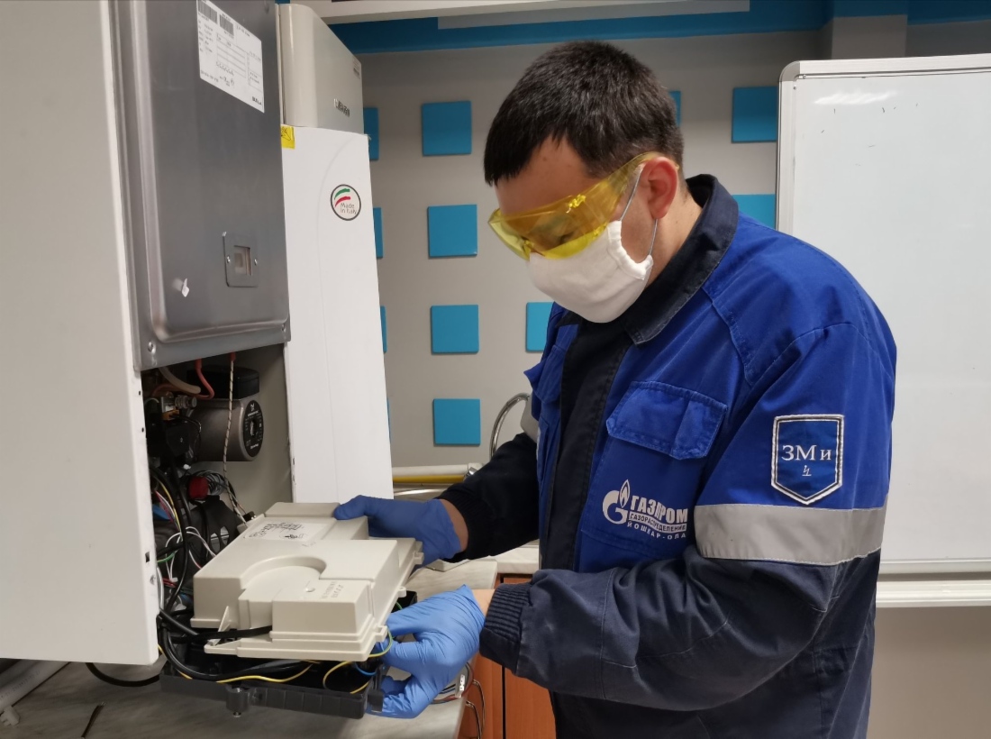 Работы по техобслуживанию газового котла
