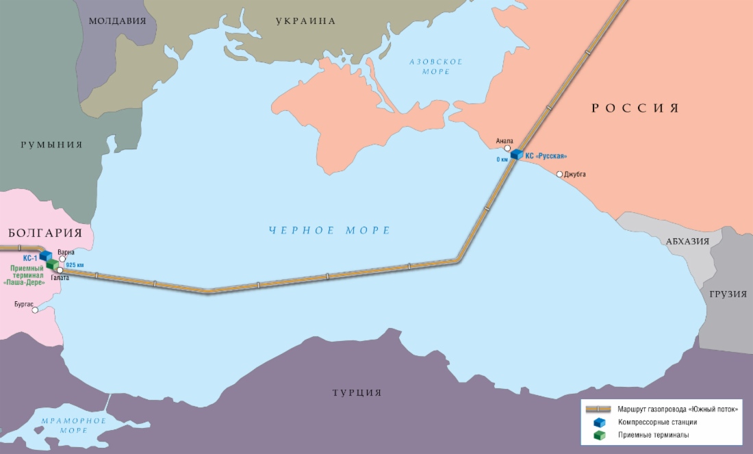 Турция утвердила Отчет ОВОС для морского участка «Южного потока»