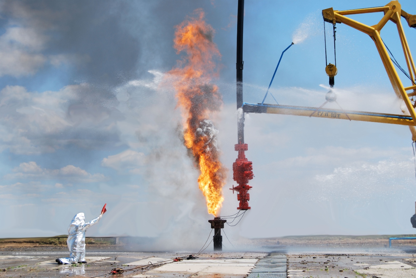 Оперативные учения подразделений военизированных частей ООО «Газпром газобезопасность»