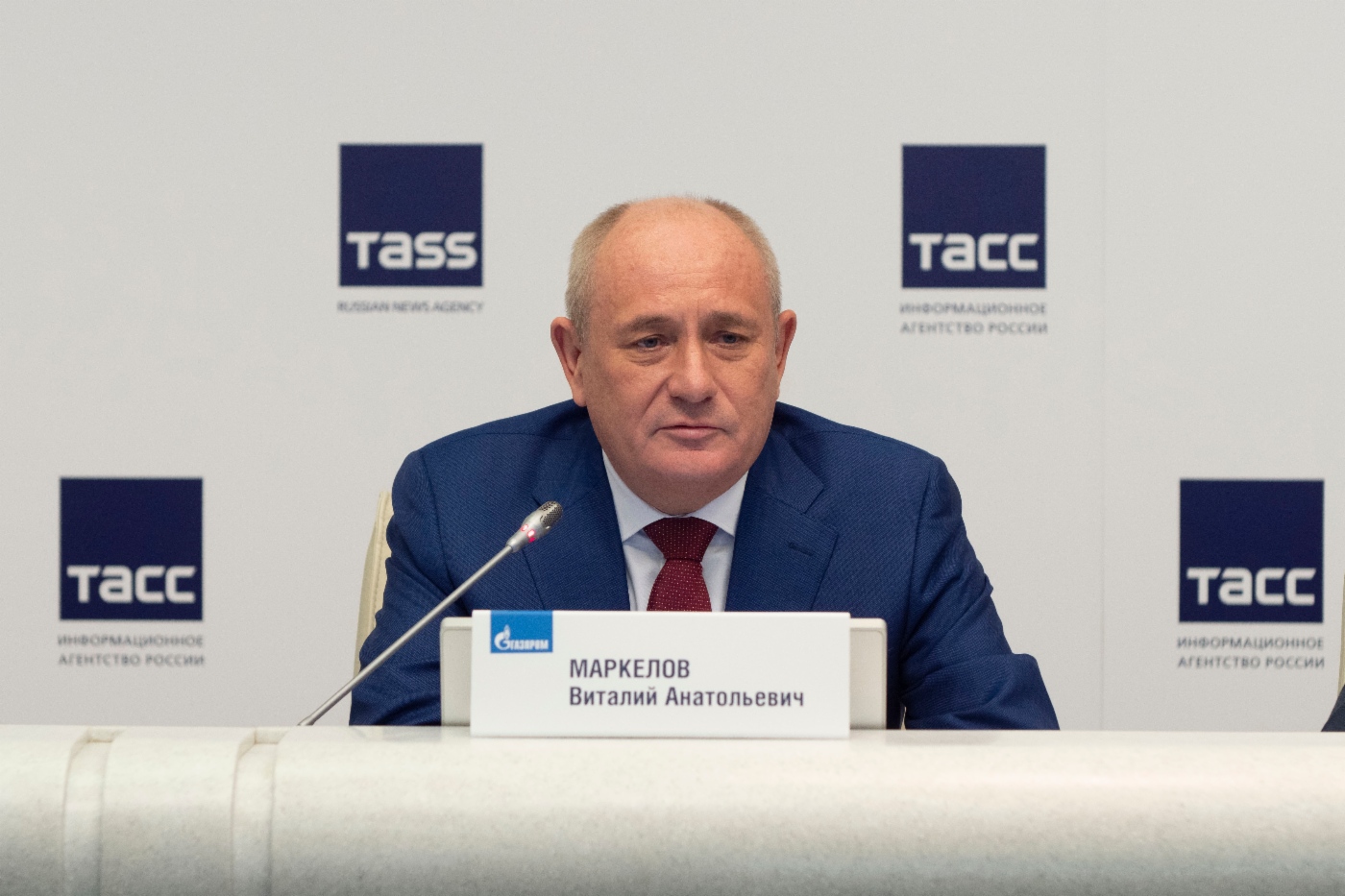 Заместитель Председателя Правления ПАО «Газпром» Виталий Маркелов