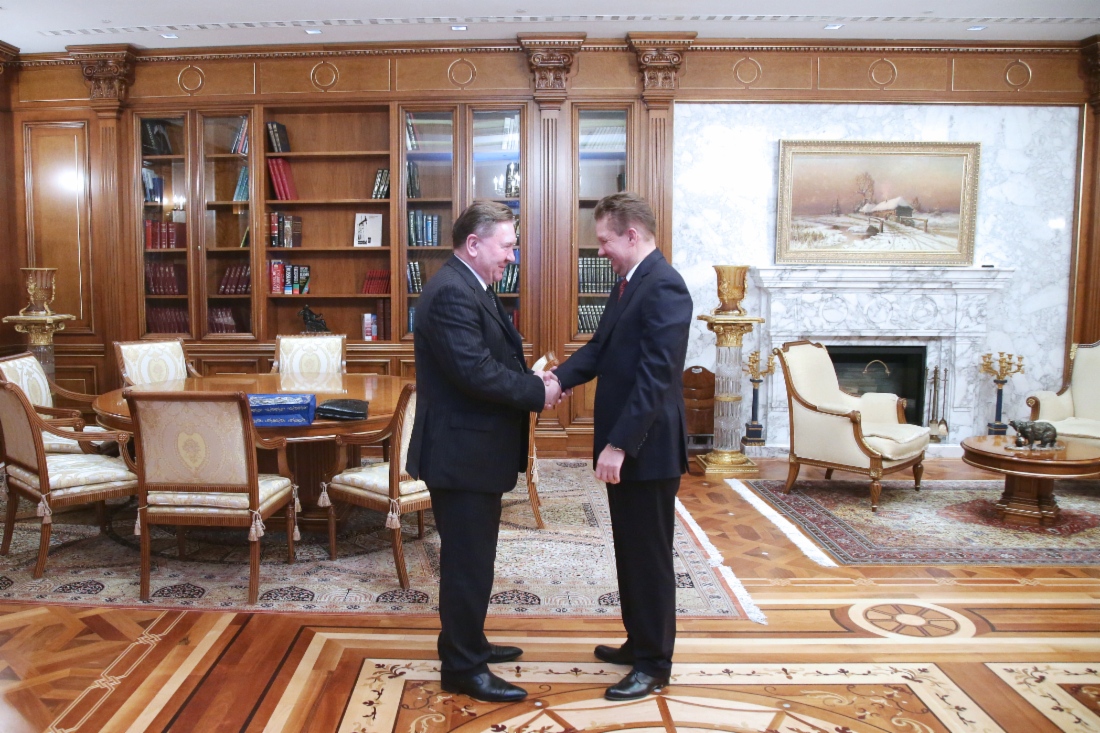 Алексей Миллер и Александр Михайлов обсудили развитие газификации Курской области