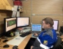 Информация, поступающая на сейсмостанцию, обрабатывается в круглосуточном режиме