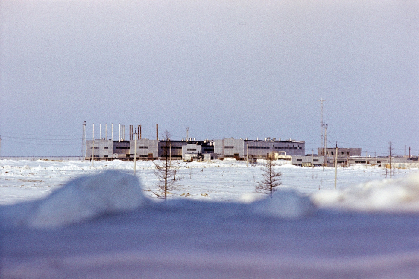 Добывающая установка, Тюменская область, Россия, 1976 год. Фото ОАО «Газпром»