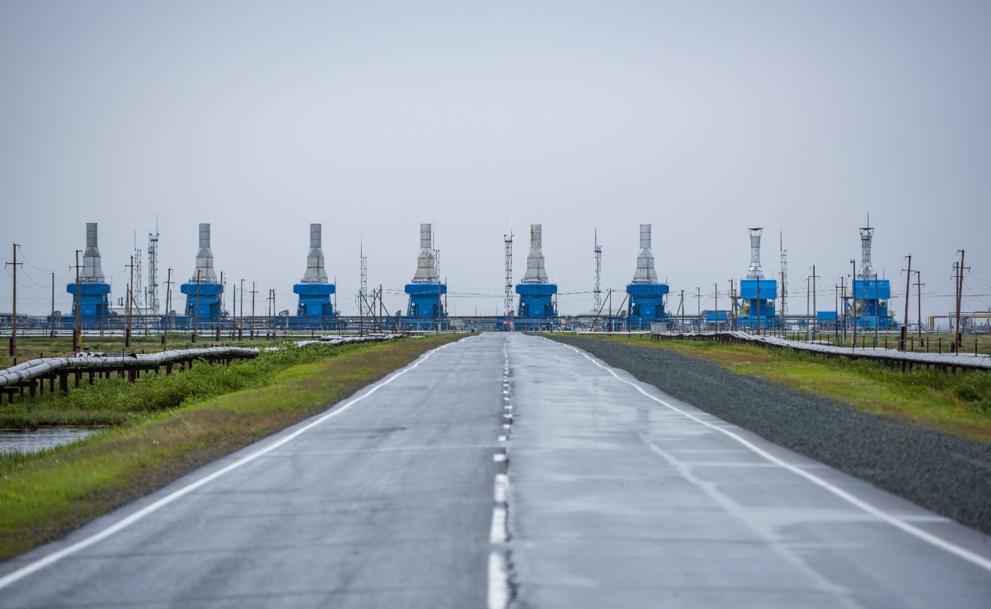 На промысле Ямбургского нефтегазоконденсатного месторождения