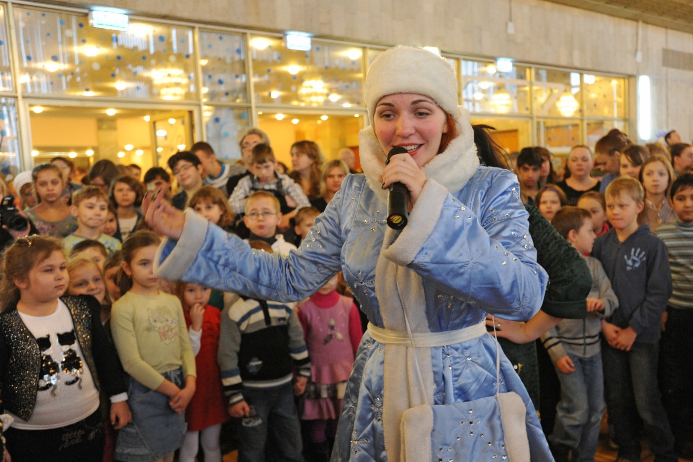 Новогоднее представление для детей, прошедшее в концертном зале «Измайлово»