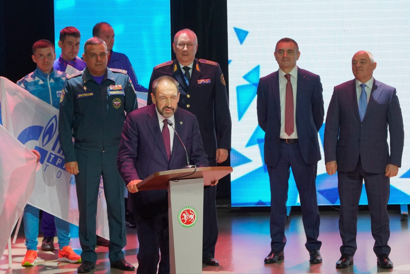 Старт соревнованиям дал премьер-министр Республики Татарстан Алексей Песошин