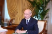 Рустэм Хамитов во время рабочей встречи с Алексеем Миллером