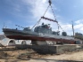 Установка катера «Шмель» на постамент