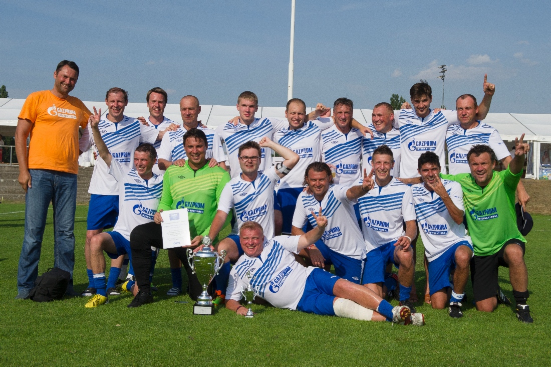 Футбольная команда Gazprom International стала чемпионом Gazprom Germania Cup — 2013