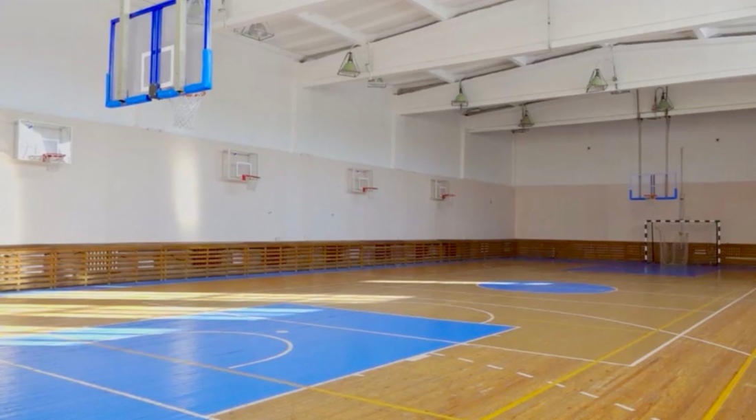 Зал в спортивном комплексе
