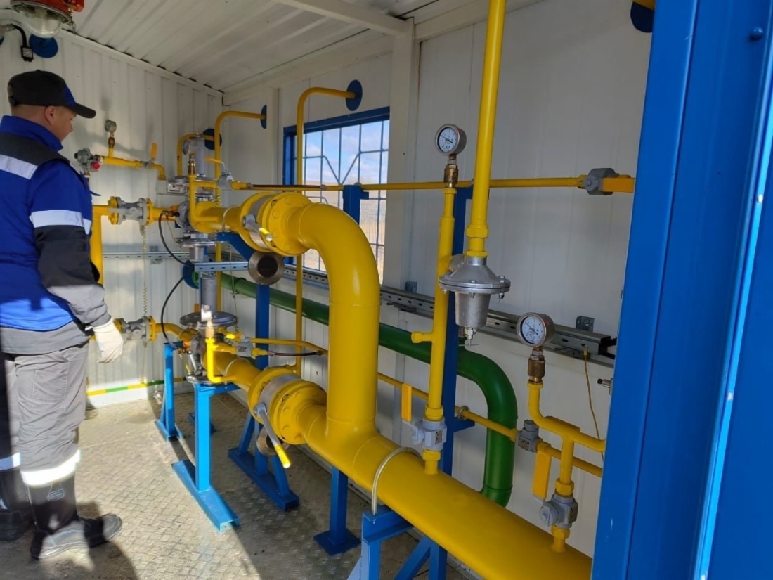 Пункт редуцирования газа для поселка Урал