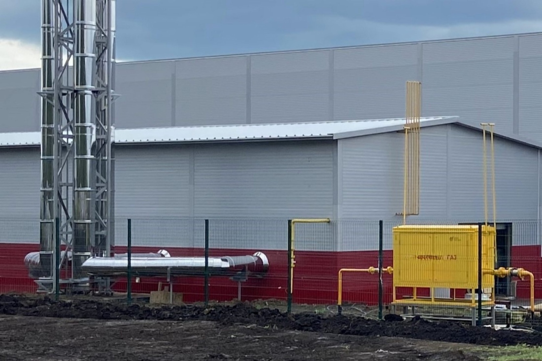 Газовые сети для подключения цеха построены