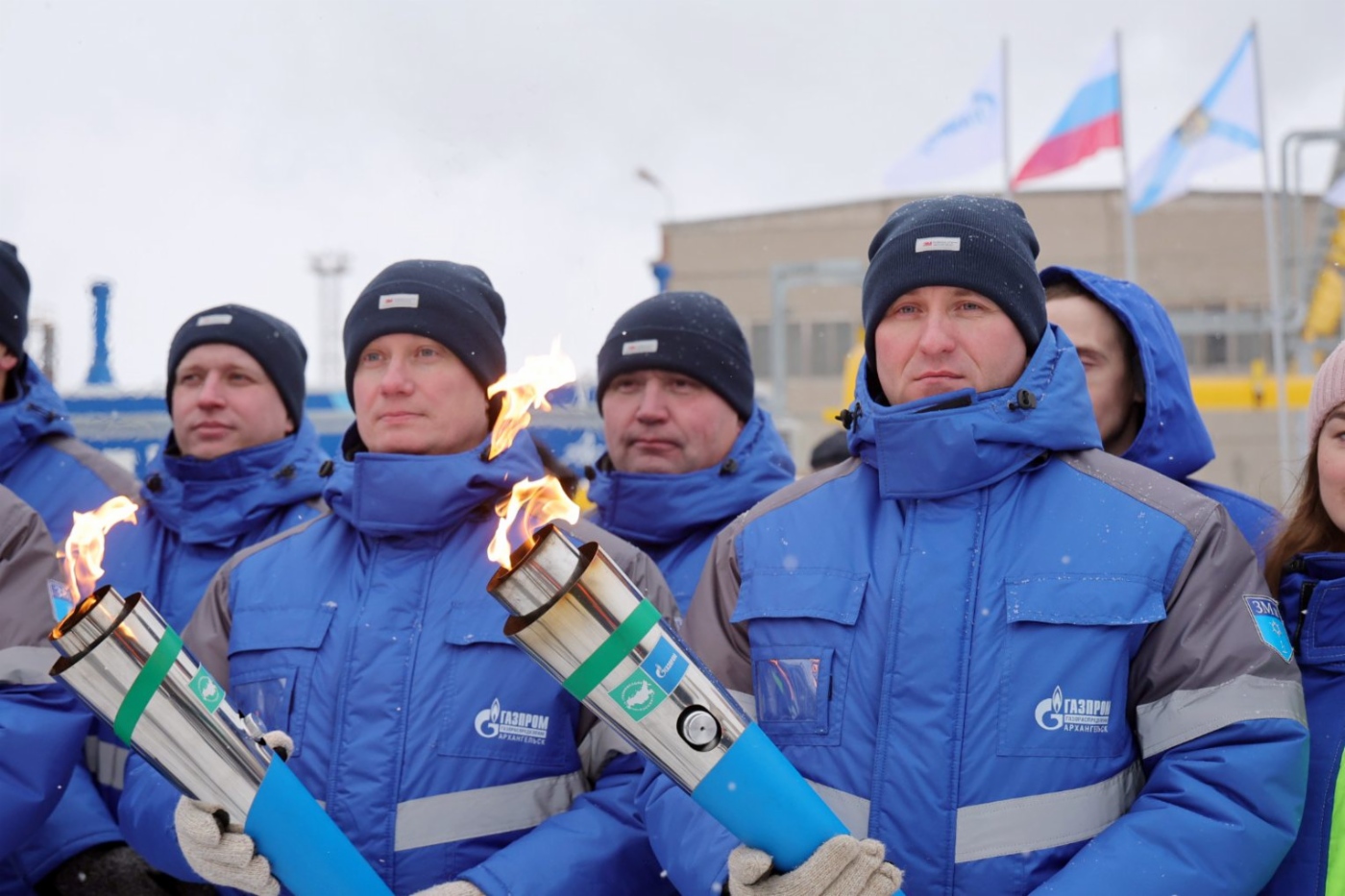 Газовики на мероприятии