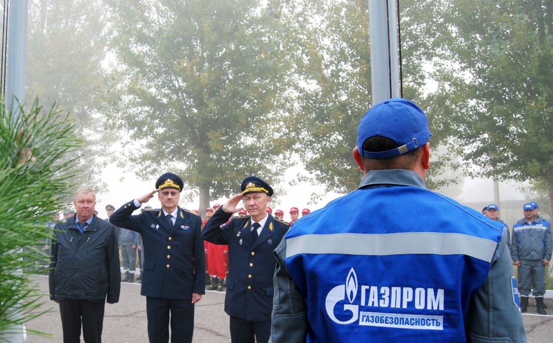 Торжественное открытие ежегодных учений