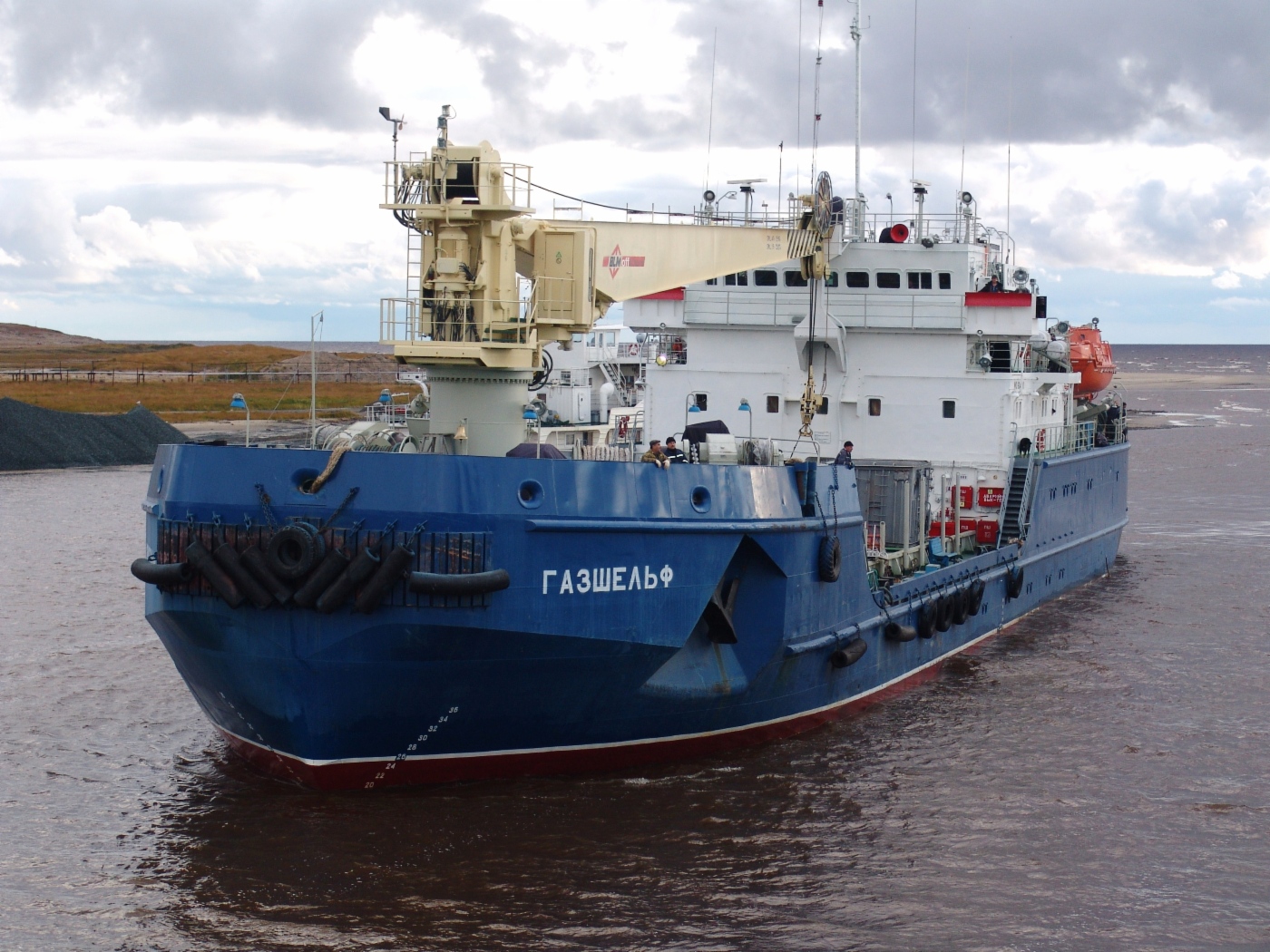 Крановое судно «Газшельф»