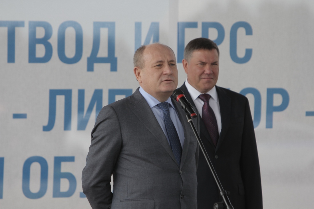 Виталий Маркелов принял участие в торжественных мероприятиях, посвященных началу строительства газопровода-отвода к пяти городам Вологодской области и Карелии