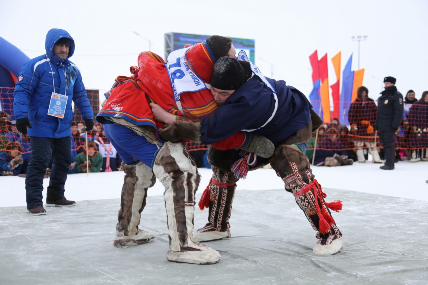 Национальный вид спорта — борьба
