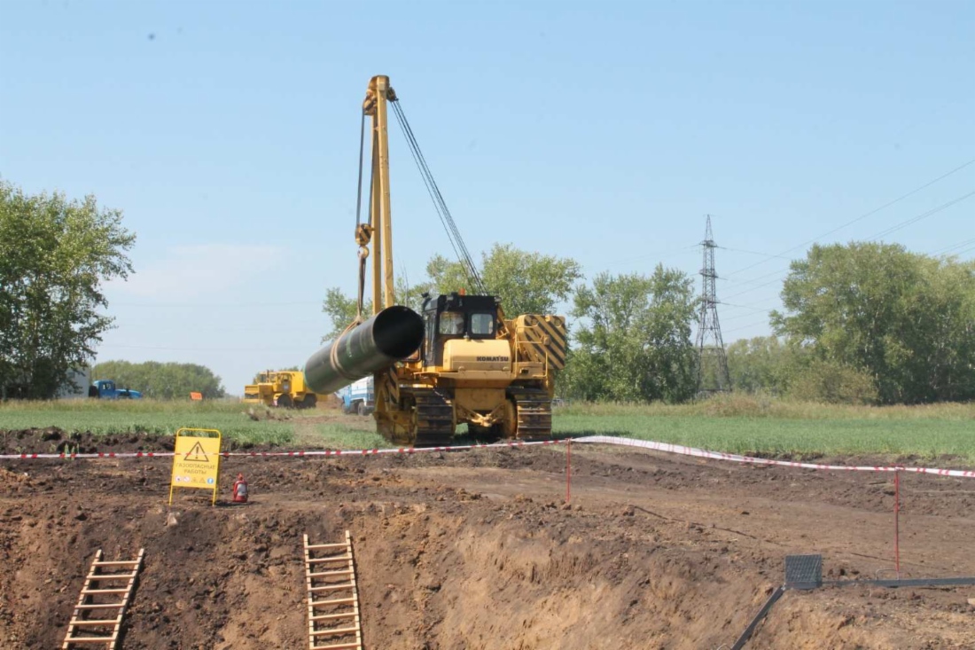 Газовикам пришлось работать в условиях июльской жары