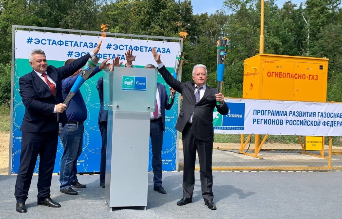 Завершение строительства газопровода в поселке