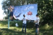 Установка информационного баннера размером 2×4 метра на территории монумента в память летчиков 127-го авиационного полка