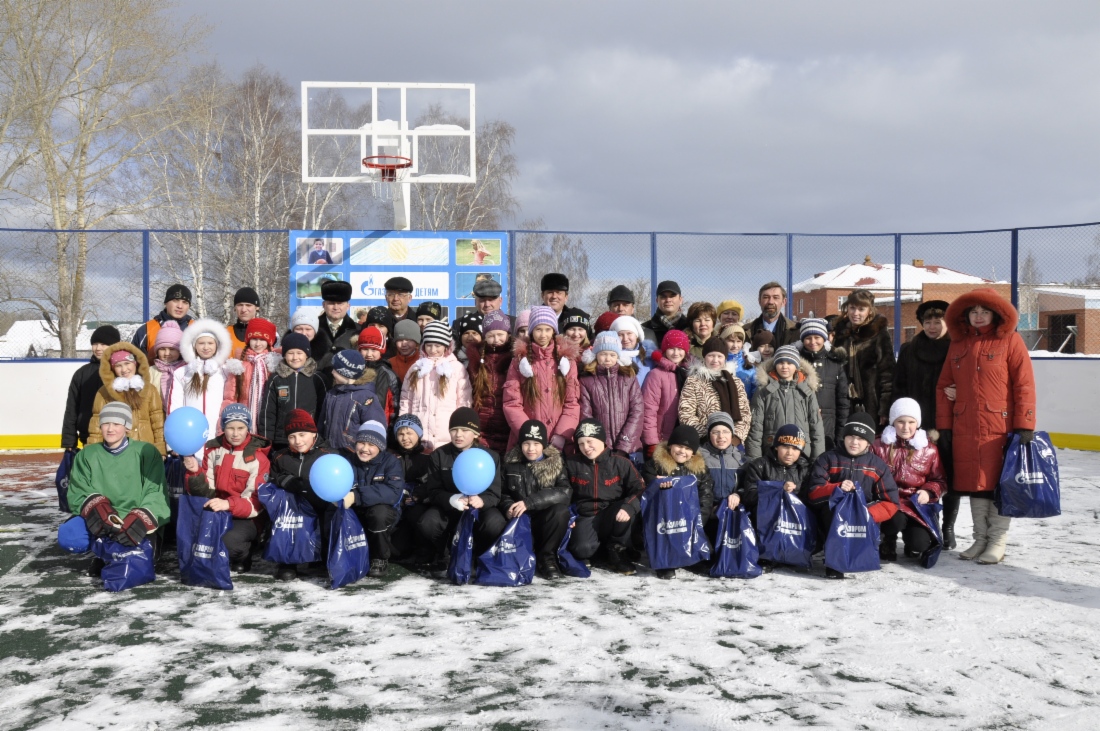 Открытие детской спортивной площадки в г. Можге Удмуртской республики