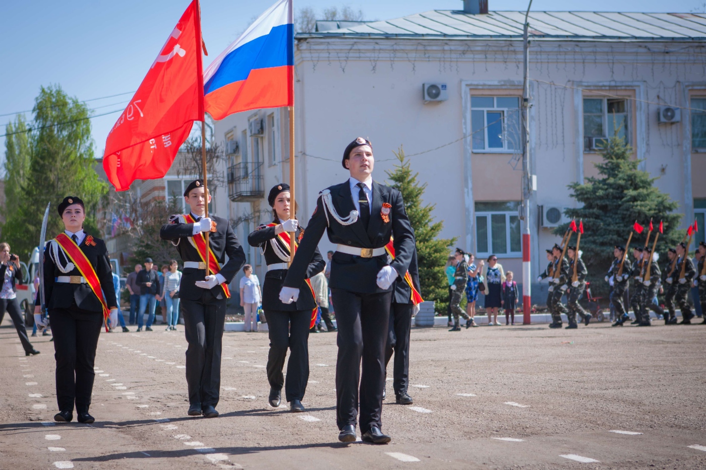 Гордость за свою страну — чувство, которое испытал каждый участник парада