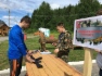 Судейством на этапе «Сборки-разборки автомата» занимались курсанты военно-патриотического клуба «Пересвет»