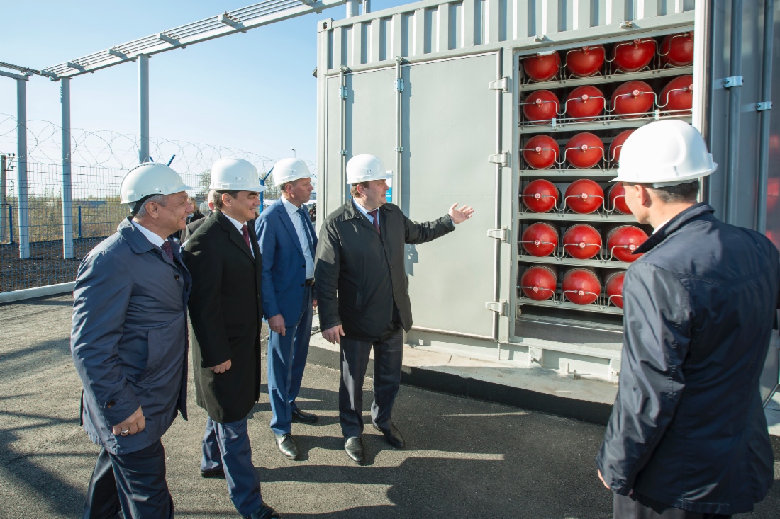Осмотр технологического оборудования АГНКС