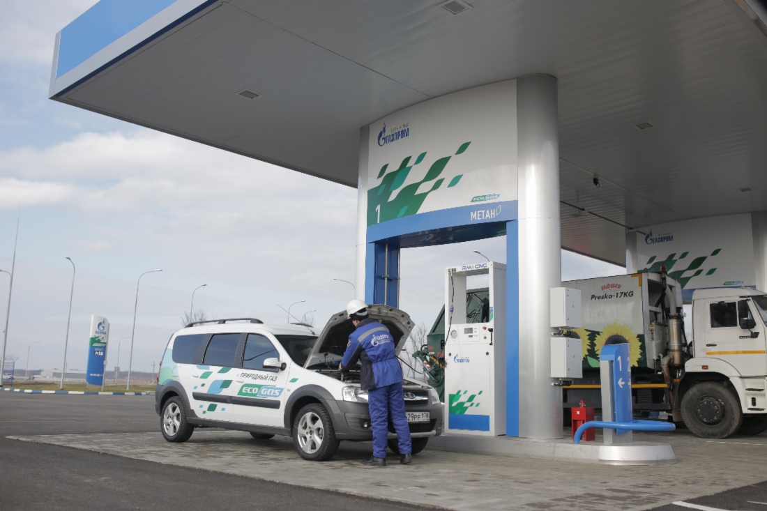АГНКС «Газпрома» в Краснодарском крае