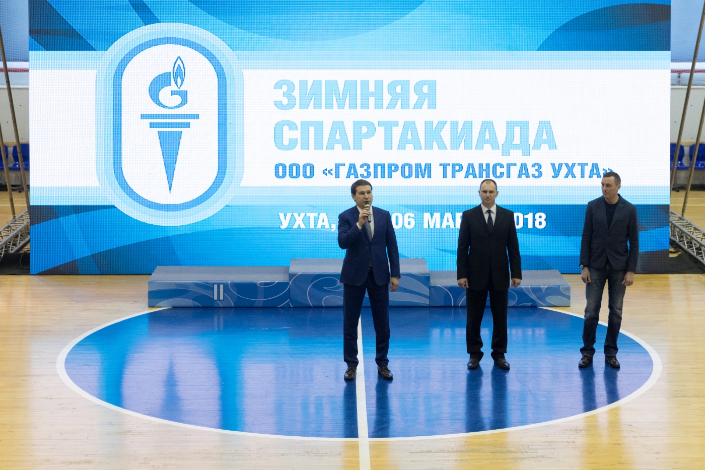 Cлева направо: Александр Гайворонский, Сергей Нестеренко, Василий Рочев