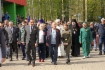 Торжественное зажжение Вечного огня в Тукаевском районе Республики Татарстан