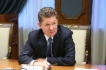 Алексей Миллер во время рабочей встречи с Председателем Правления OMV AG Райнером Зеле