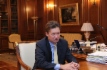Алексей Миллер во время рабочей встречи с Президентом Удмуртской Республики Александром Волковым