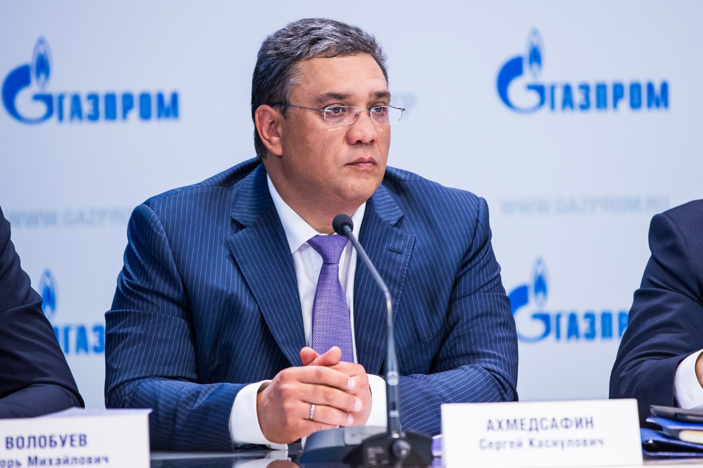 Заместитель начальника Департамента по добыче газа, газового конденсата, нефти ОАО «Газпром» Сергей Ахмедсафин