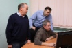 Разработчики программного комплекса, сотрудники филиала «Газпром недра НТЦ» Сергей Аксенов, Сергей Иванов и Михаил Еланский