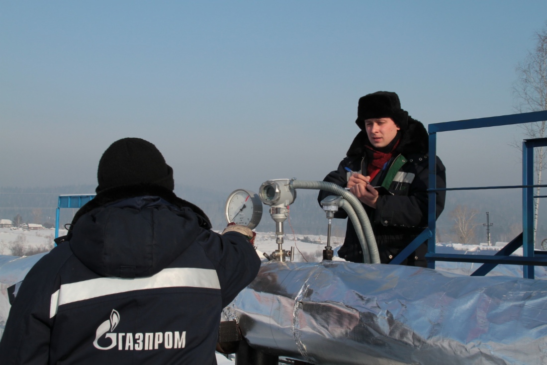 На промысловой площадке первого в России промысла по добыче угольного газа — Талдинского месторождения