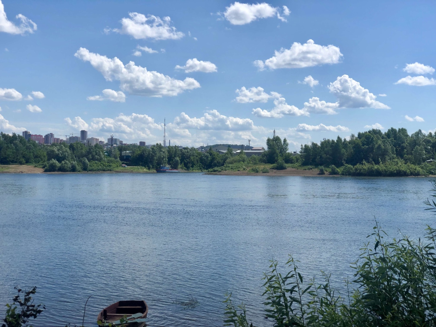 Река Белая, Уфа