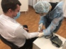 Перед прививкой все газовики прошли осмотр врача