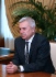Президент ОАО «ЛУКОЙЛ» Вагит Алекперов во время рабочей встречи с Алексеем Миллером