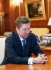 Алексей Миллер во время рабочей встречи с Президентом ОАО «ЛУКОЙЛ» Вагитом Алекперовым