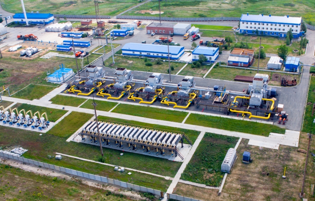 Компрессорная станция Медногорского ЛПУМГ (Оренбургская область)