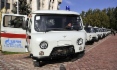 Автомобили скорой помощи в дар Киргизии   