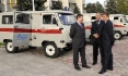 Генеральный директор ЗАО «Зарубежнефтегаз» Валерий Гулев, Министр здравоохранения Кыргызской Республики Марат Мамбетов, Председатель Правления ОАО «Газпром» Алексей Миллер