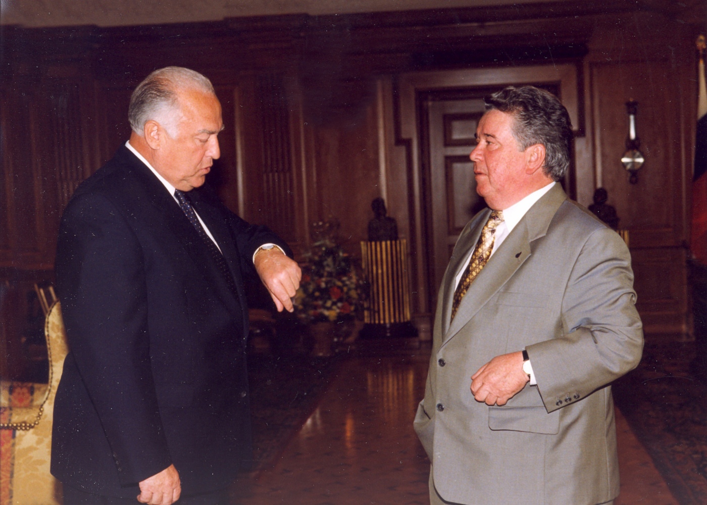 С Виктором Черномырдиным, август 1999 г. Фото Вячеслава Полунина